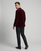 R&B | Herren Sommerjacke mit Schmaler Passform und Kontrastierendem Revers