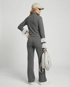 Damen Zweiteiler Set Lounge Sportlich