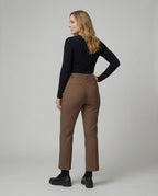 Damen Flared Stoffhose