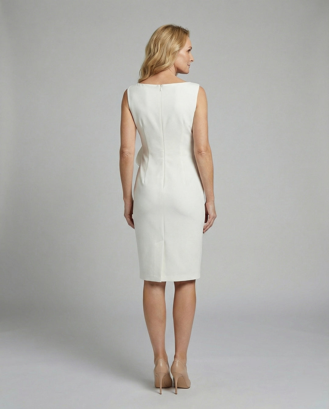 Damen Abendkleid elegant Satin