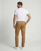 Herren Chinohose Slim Fit mit Elastikbund