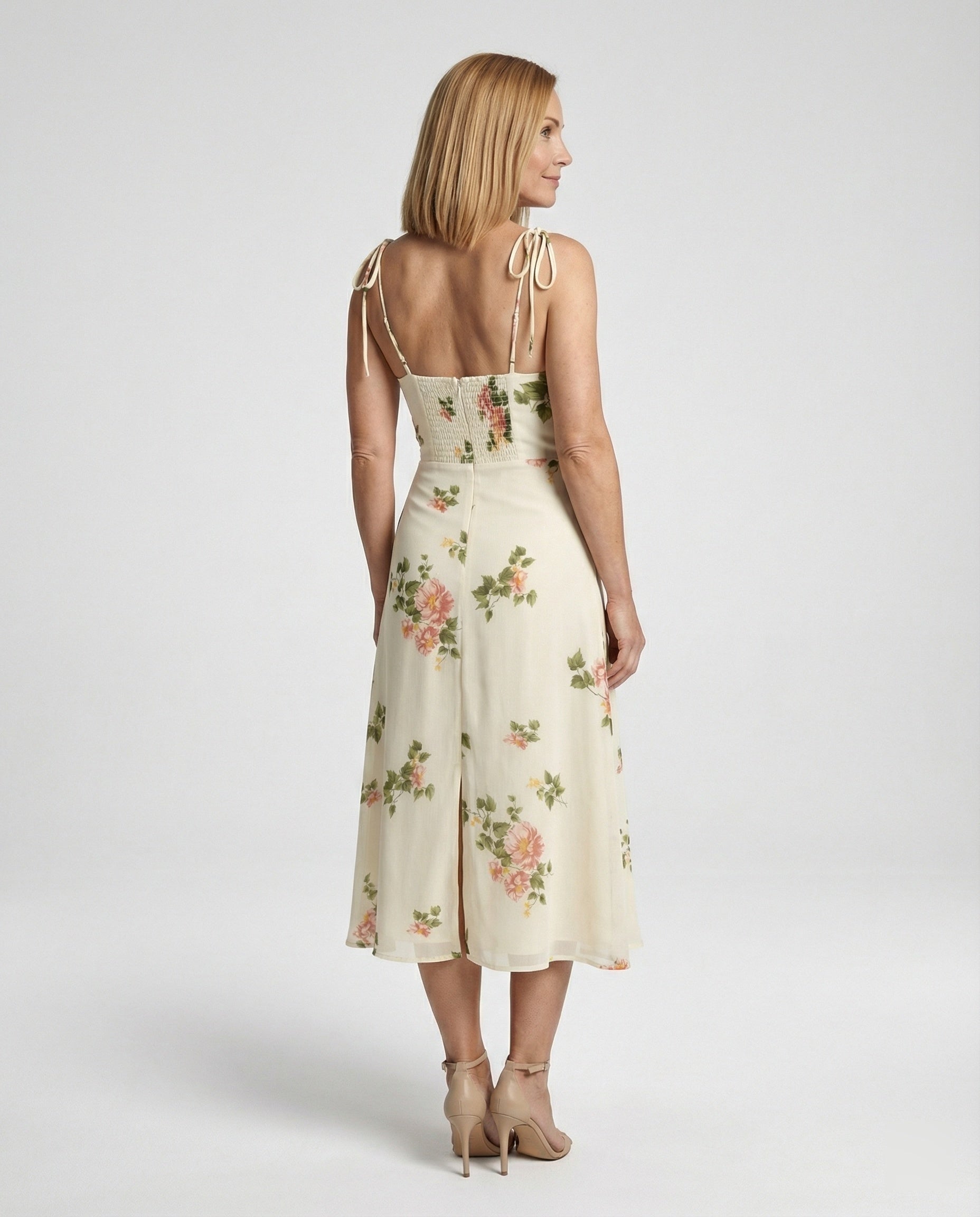 Damen Abendkleid Spaghettiträger