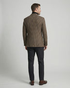 Herren Sakko Glencheck mit Revers