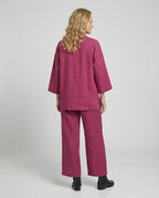 Zweiteiler Set Damen mit Oversized Bluse
