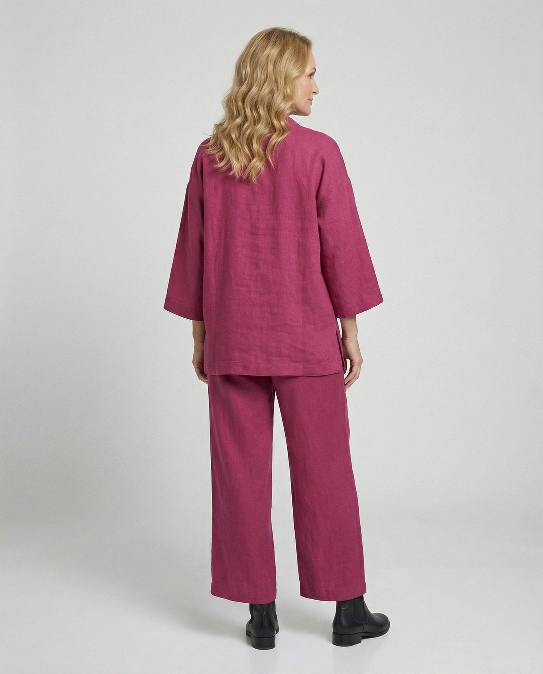 Zweiteiler Set Damen mit Oversized Bluse