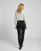 Damen Bluse mit feinen Streifen und Knöpfen