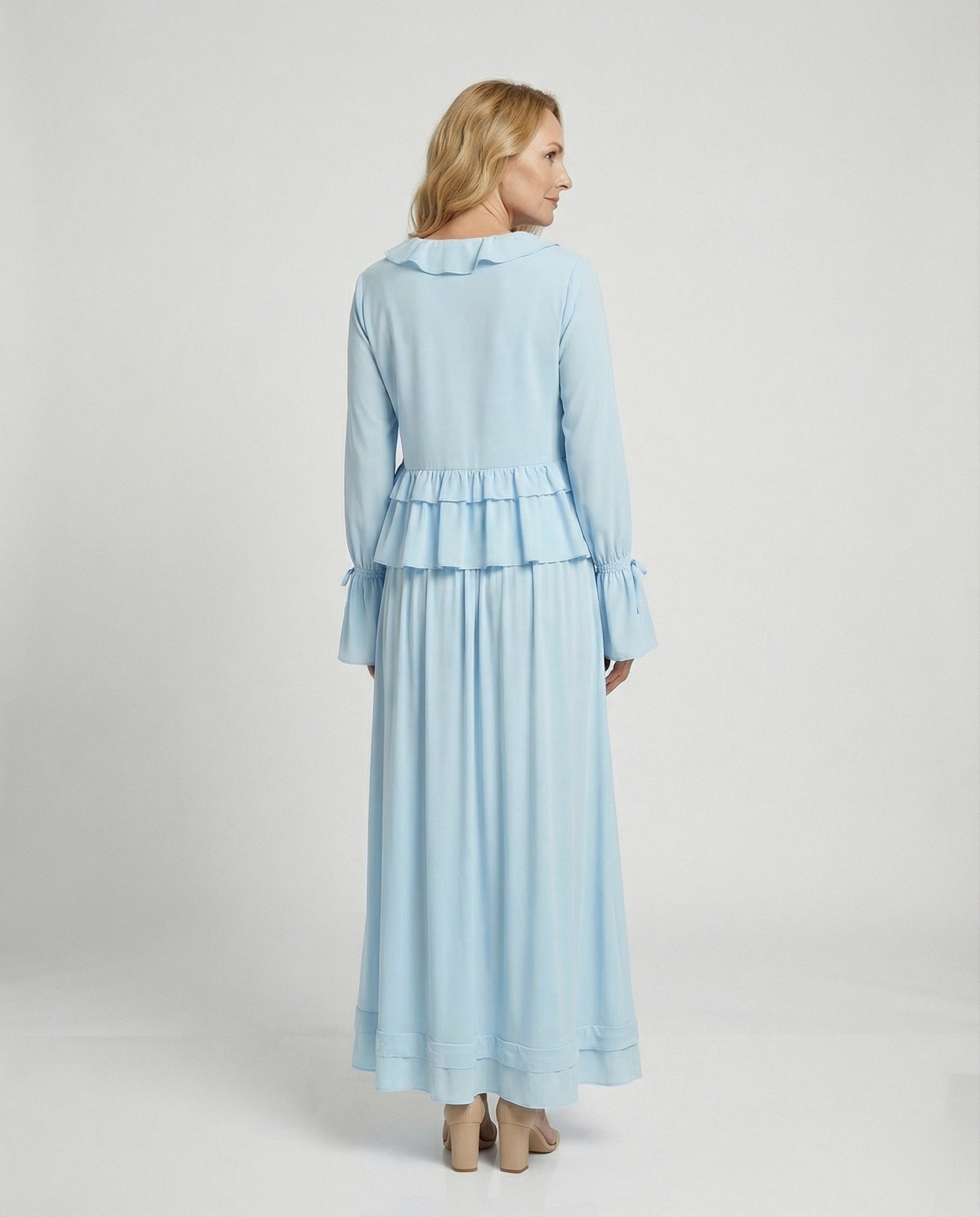 Boho Maxikleid Sommer Damen Set