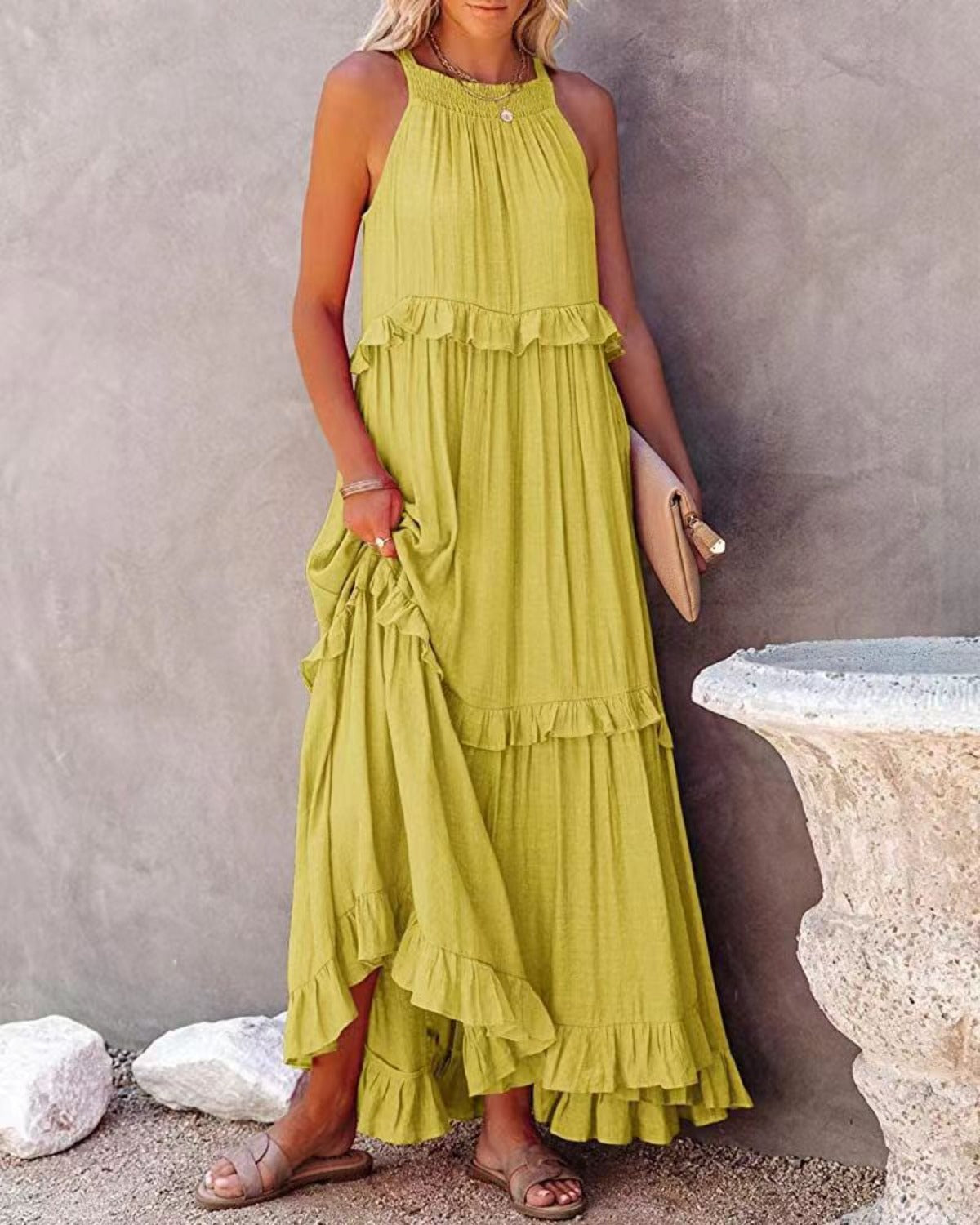 R&B | Langes Kuchenkleid Kleid