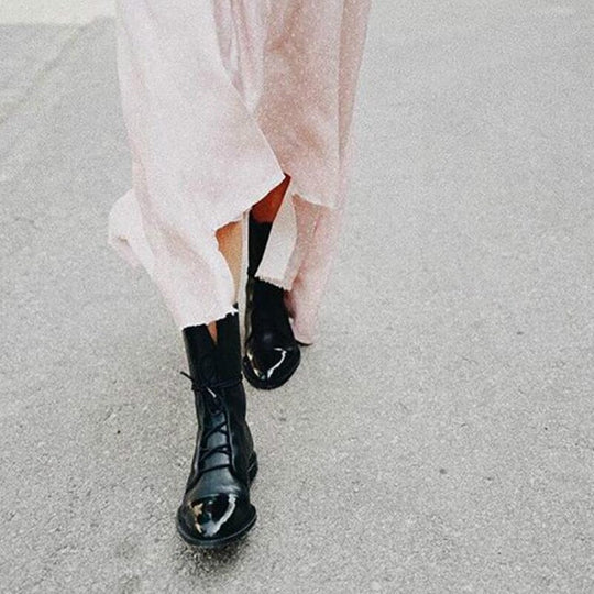 R&B | Winter Vegane Lederstiefel