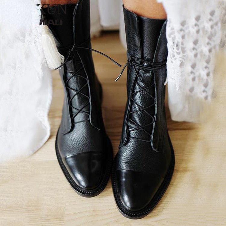 R&B | Winter Vegane Lederstiefel