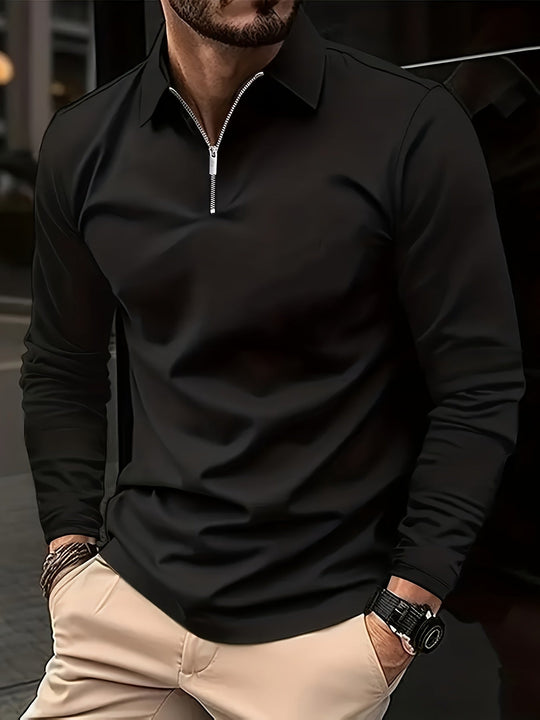 R&B | Basics Herren Langarmshirt