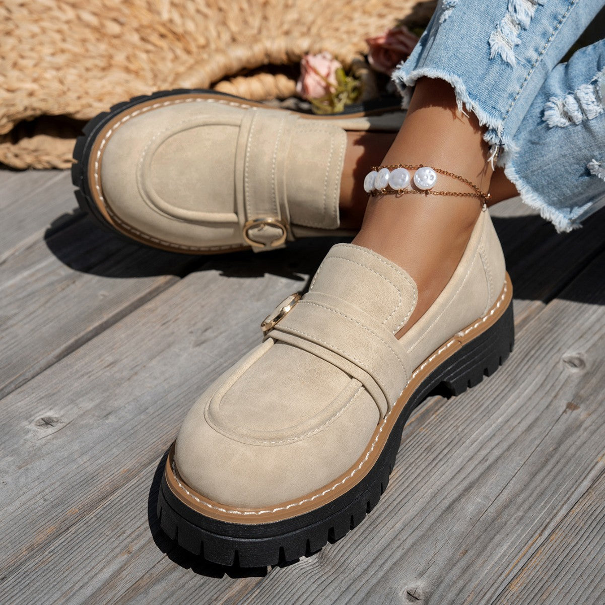 Damen-Slipper im komfortablen Retro-Brit-Design R&B R&B