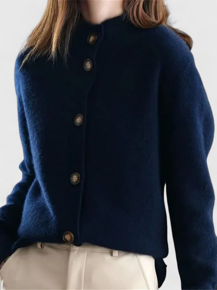 R&B | Strickcardigan mit Knopfleiste
