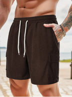 R&B | Werkzeugshorts aus Cord