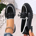 Elegante Orthopädische Loafer Mit Blockabsatz R&B R&B