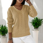 R&B | Skandinavischer Strickpullover für den Alltagsstil