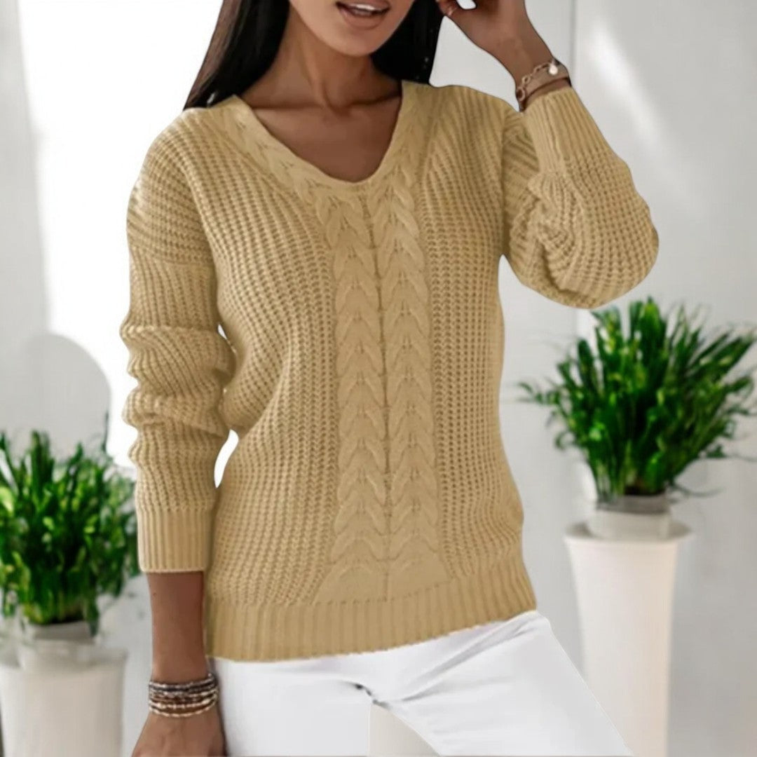 R&B | skandinavischer Strickpullover für den Alltagsstil