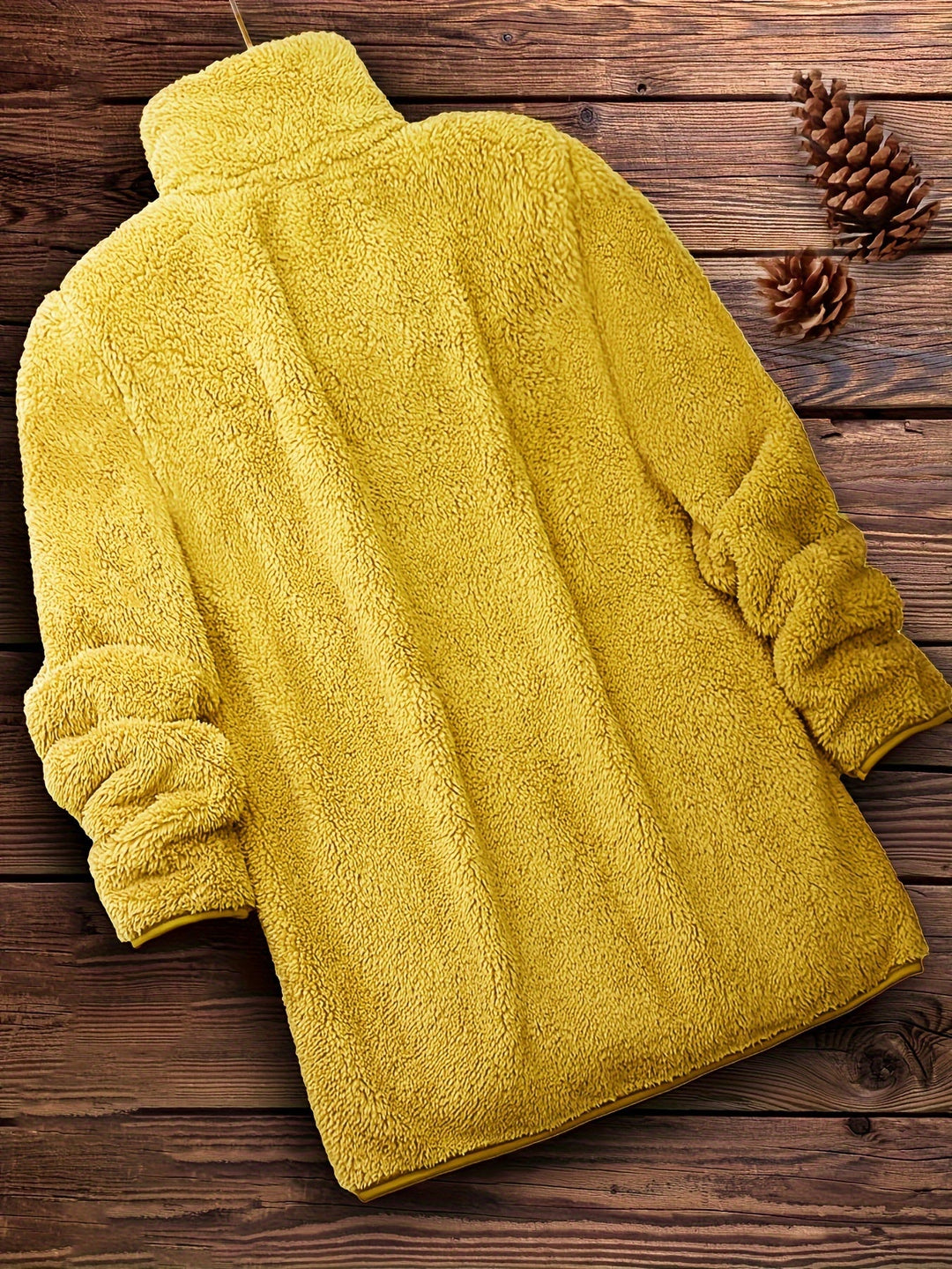 R&B | Plüschjacke Polyester Weich und Warm