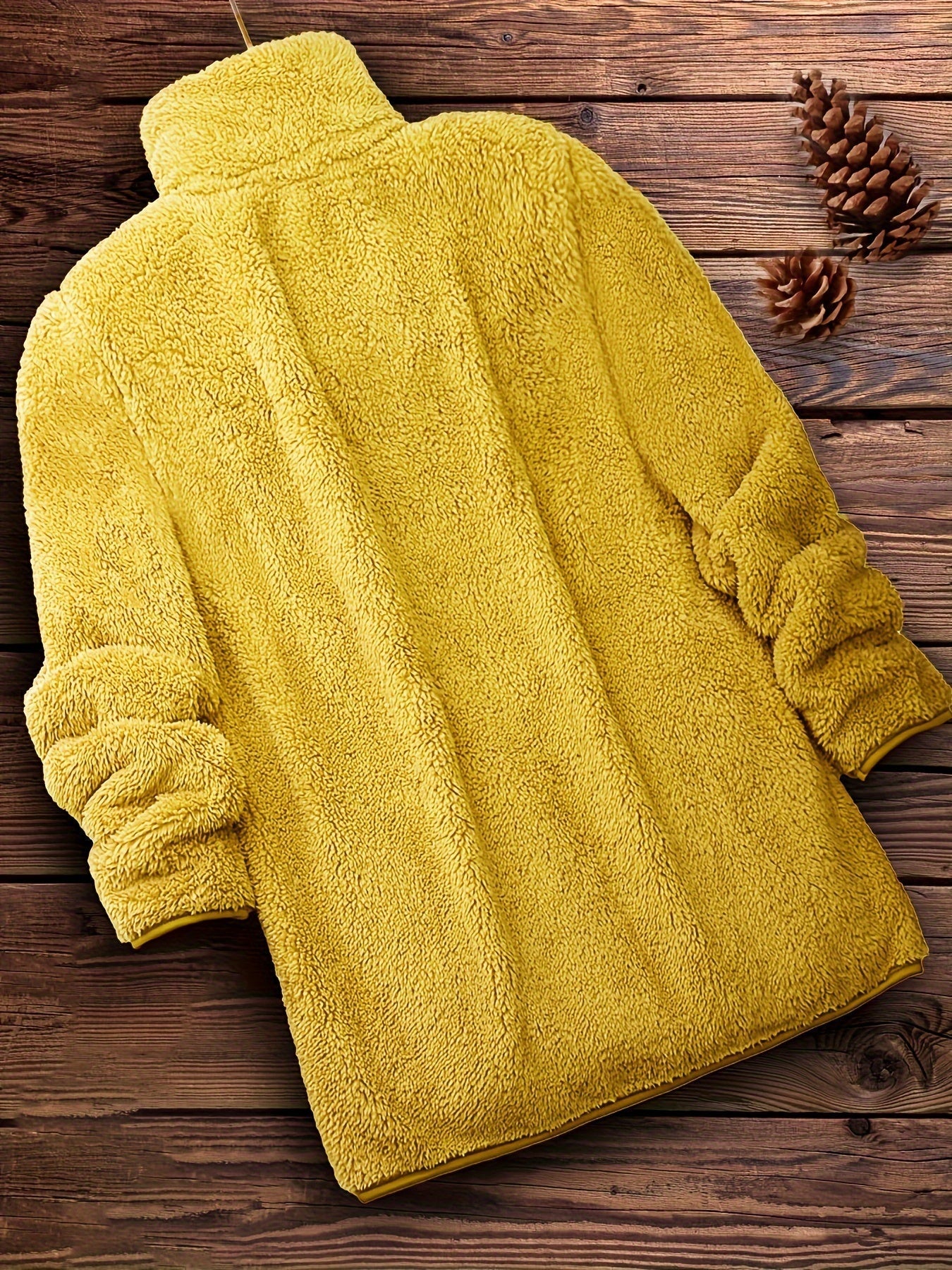 R&B | Plüschjacke Polyester Weich und Warm