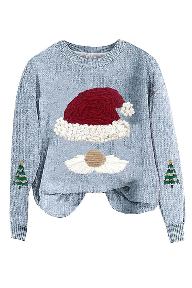 R&B | Lockere Passform Weihnachtsstrickpullover