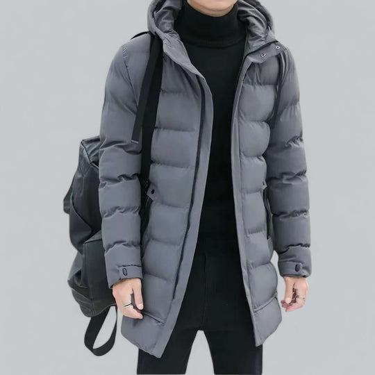 R&B | Lang geschnittene gepolsterte Winter Parka Jacke