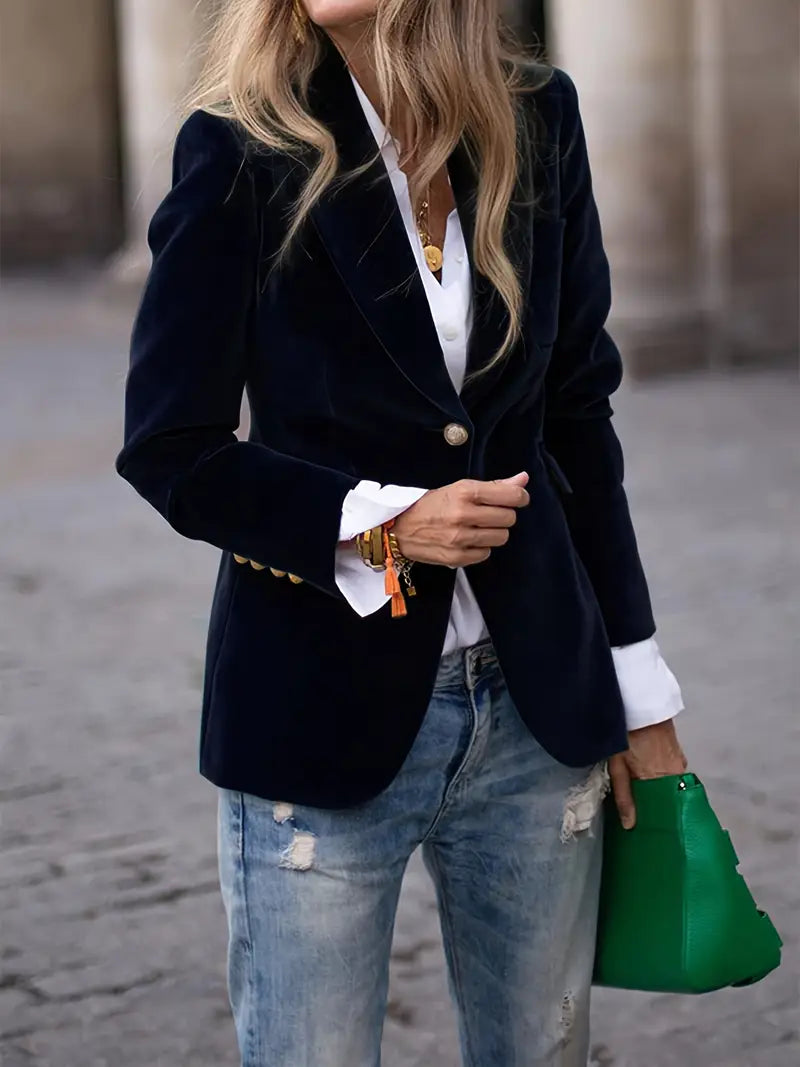 R&B | Elegante Samtjacke