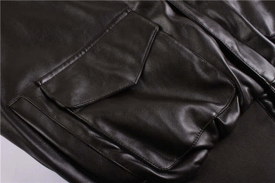 R&B | Herren Lederjacke mit praktischen Taschen