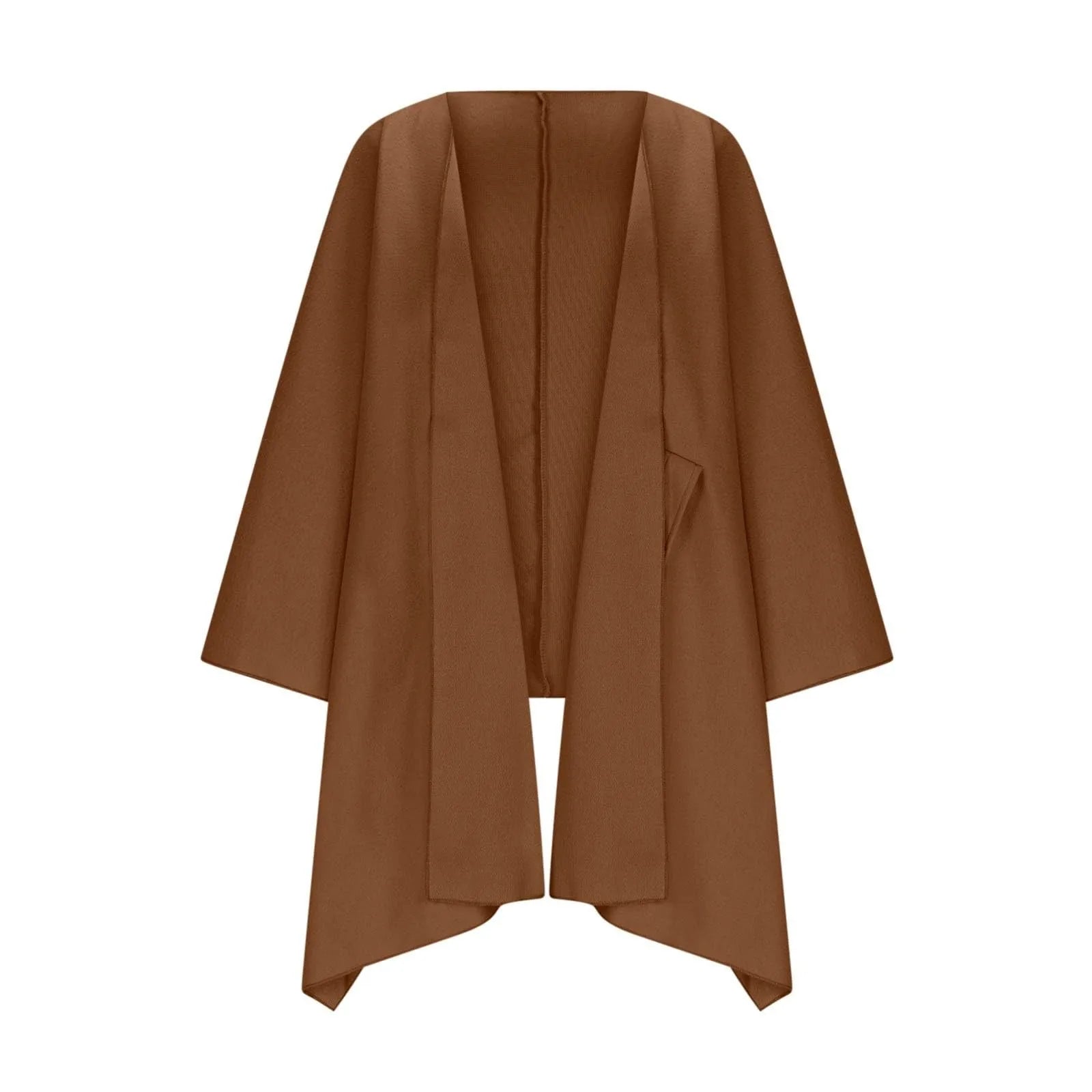 R&B | Strick-Longcardigan mit Fledermausärmeln