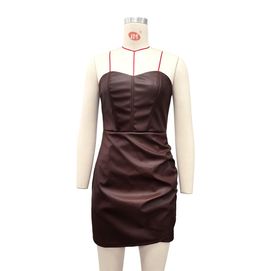 R&B | Schlauchtop und hippes PU-Kleid