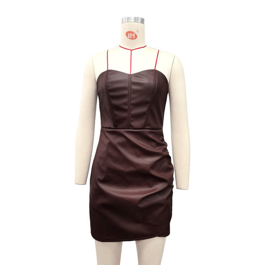 R&B | Schlauchtop und hippes PU-Kleid
