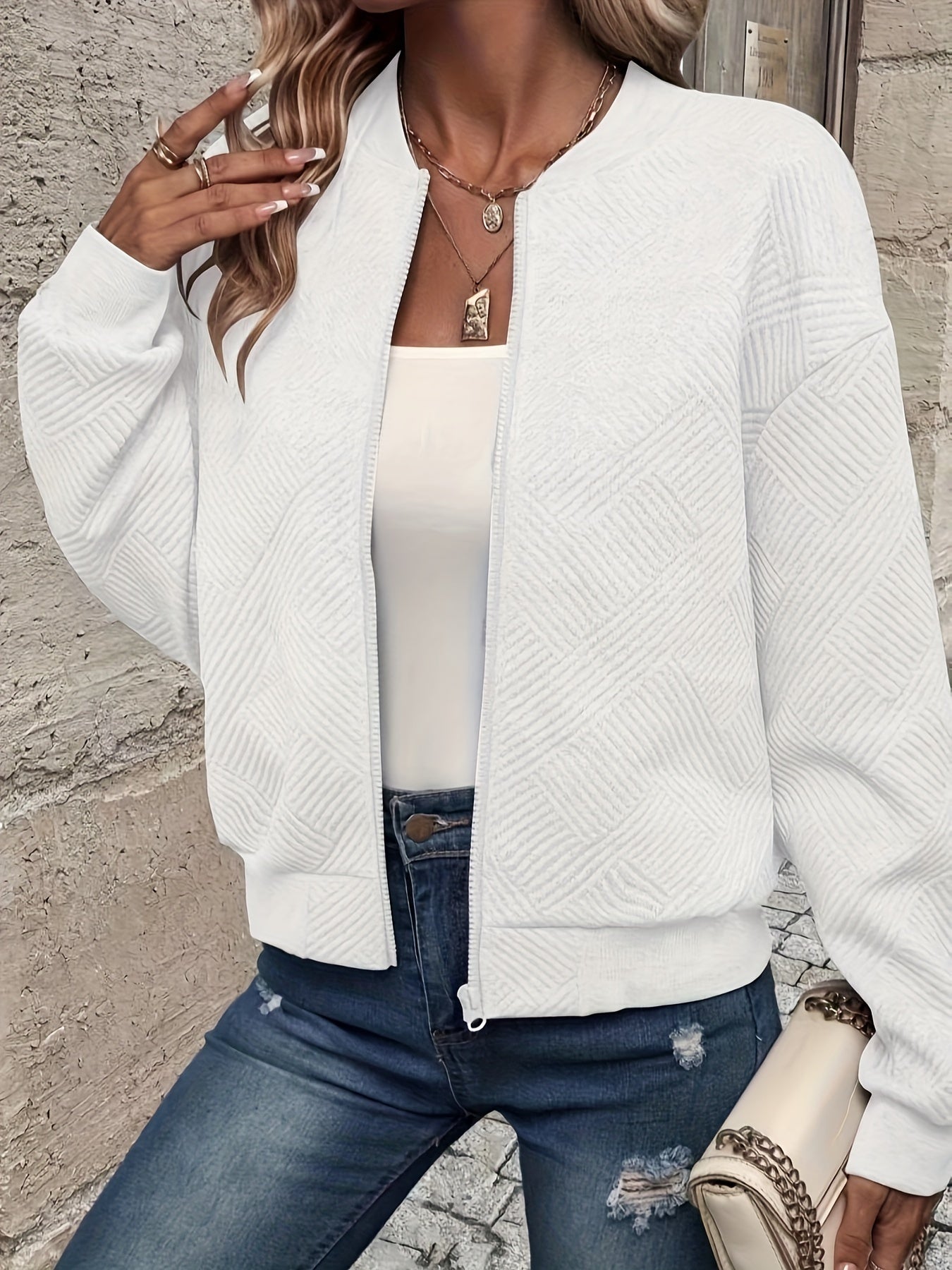 R&B | Damen Zip-Up Jacke