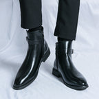 Edle Leder-Herrenstiefel mit klassischem Charme R&B