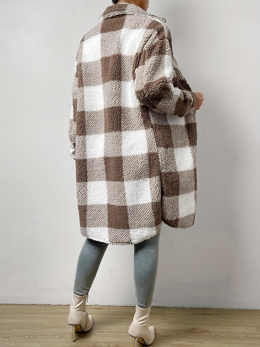 R&B | Sherpa-Jacke - elegante Damen-Außenjacke für Stil und Wärme