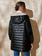 R&B | Fleece Gefütterte Jacke mit Reißverschluss