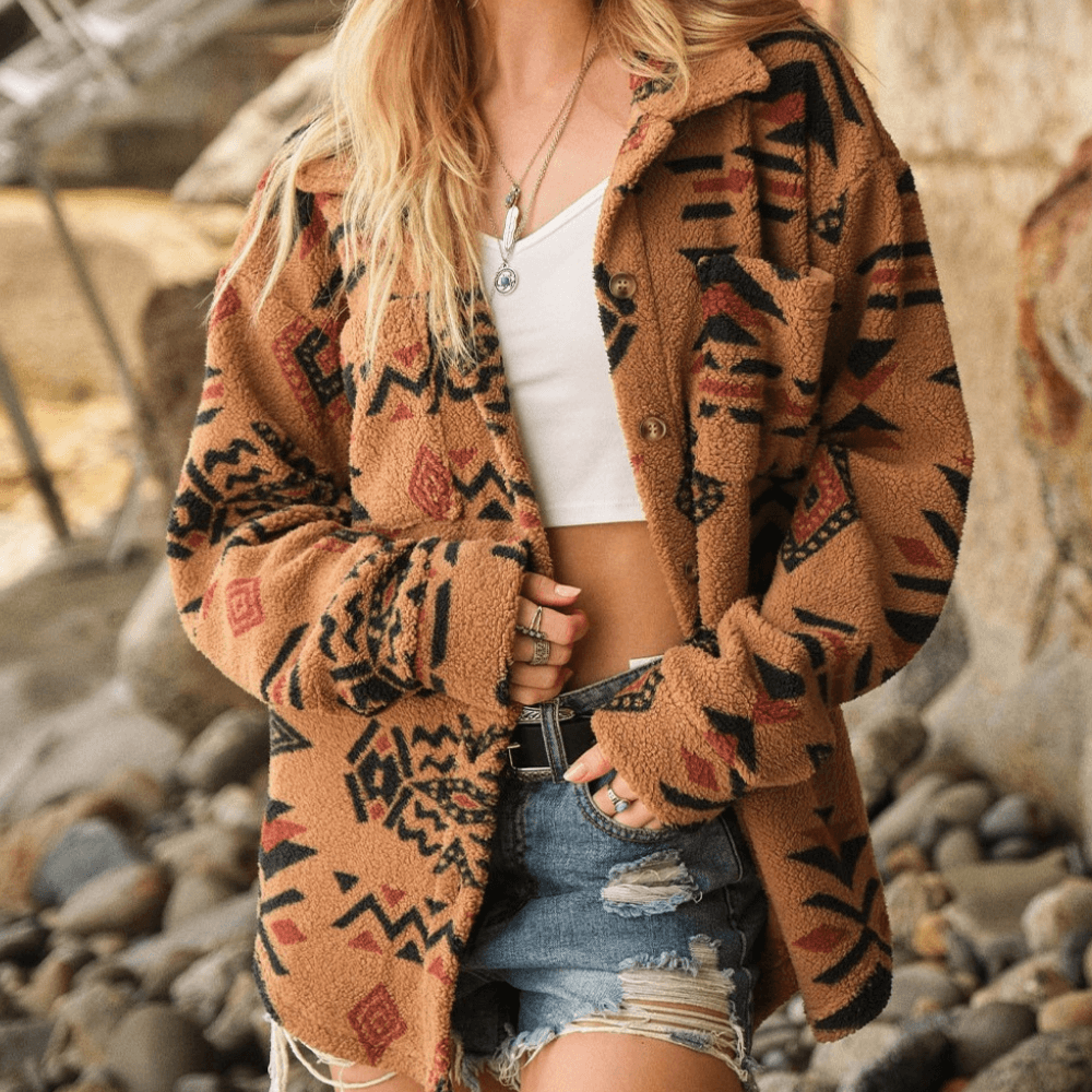 R&B | Damen Winterjacke mit Kapuze