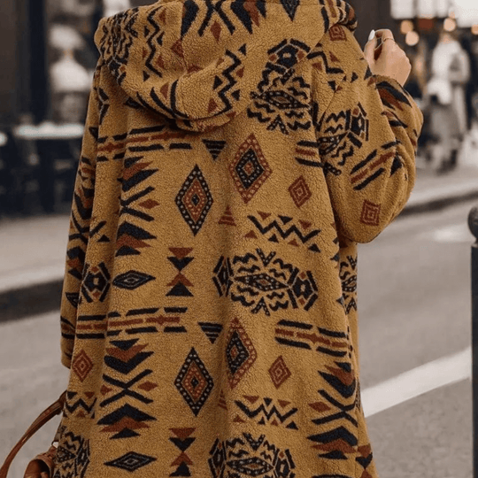 R&B | Damen Winterjacke mit Kapuze