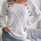 R&B | Zopfmuster Pullover mit Strukturmuster
