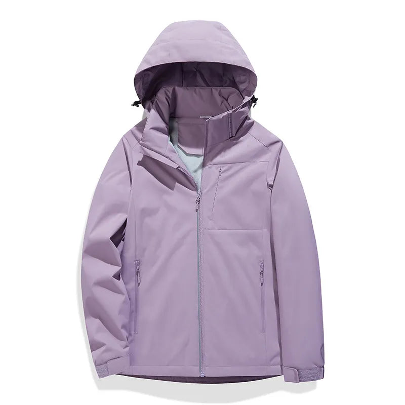 R&B | Wasserdichte Fleece-gefütterte Shell-Jacke