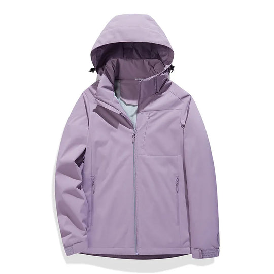R&B | Wasserdichte Fleece-gefütterte Shell-Jacke