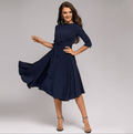 R&B | Elegantes Midi-Kleid mit femininer Silhouette