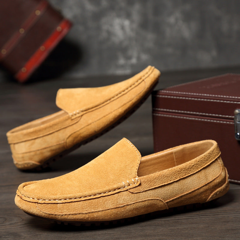 R&B | Herren Beige Mokassins Bequem