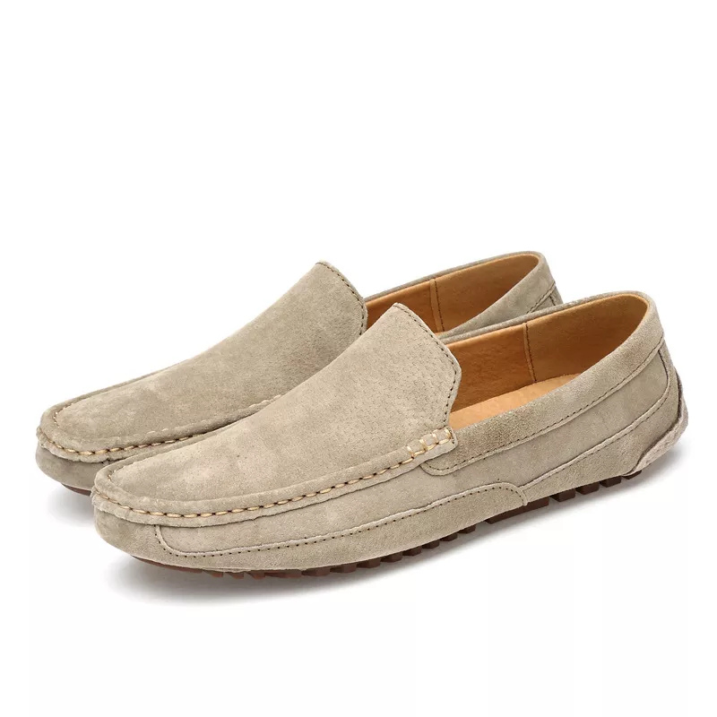 R&B | Herren Beige Mokassins Bequem