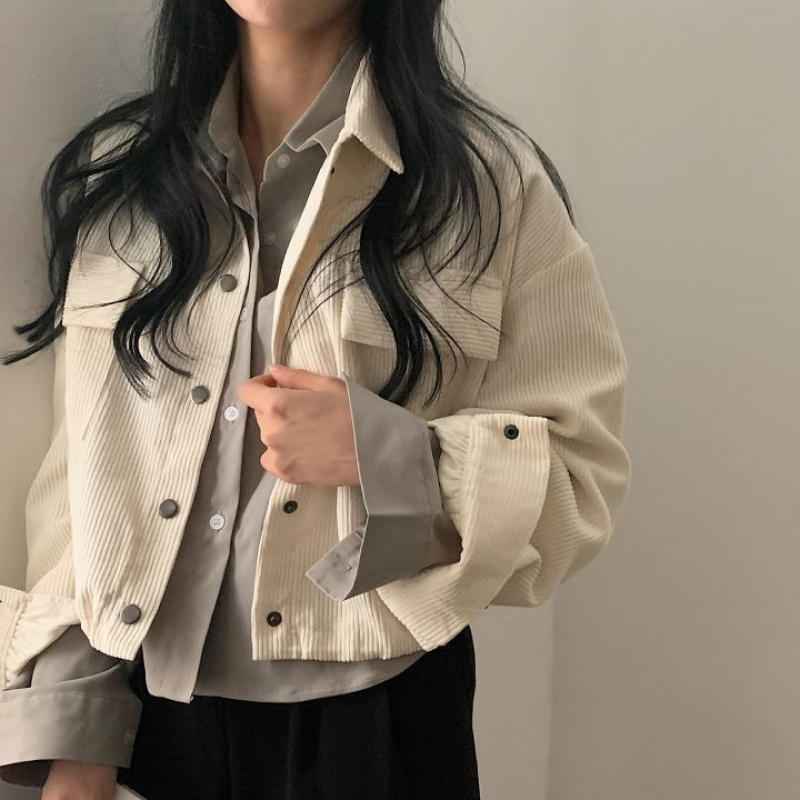 R&B | Gekürzte Cordjacke