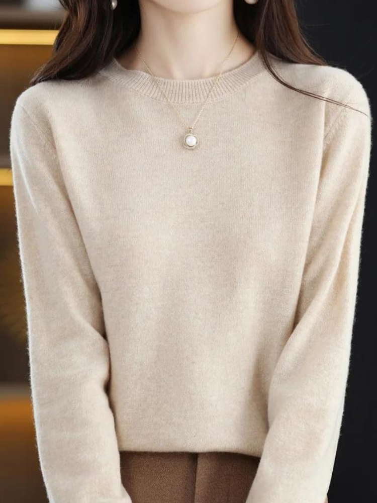 R&B | Pullover - Stylischer weicher Langarm-Strickpullover