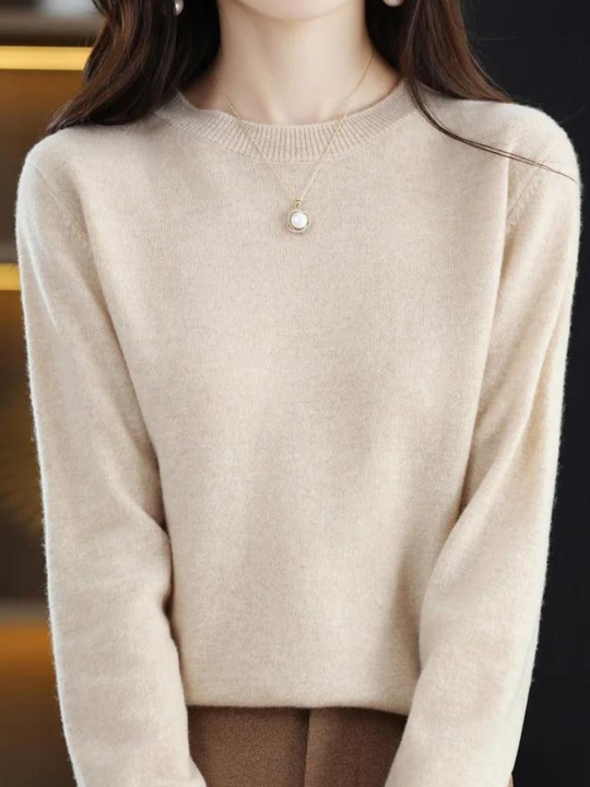 R&B | Pullover - Stylischer weicher Langarm-Strickpullover