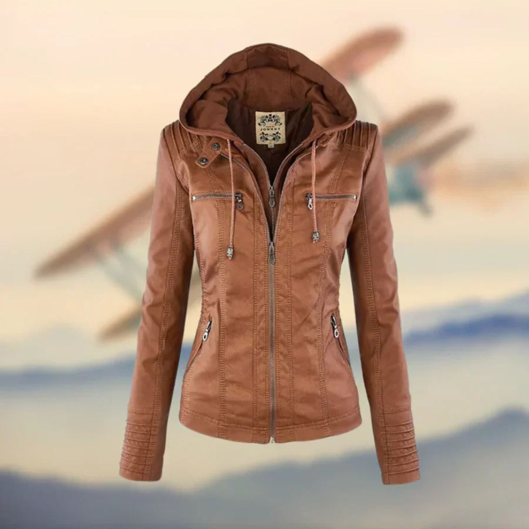 R&B | jacke mit Abnehmbarer Kapuze