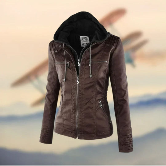 R&B | jacke mit Abnehmbarer Kapuze