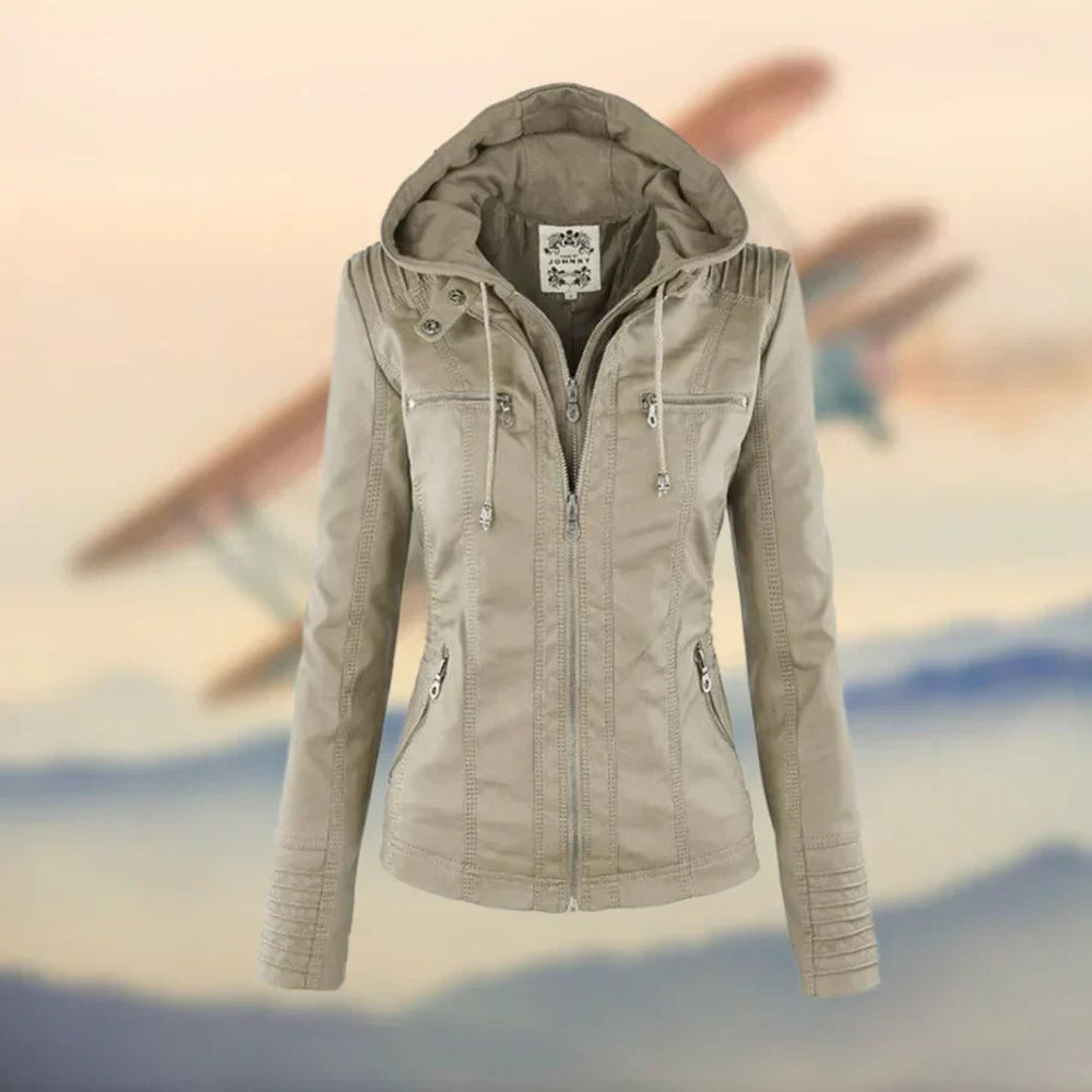 R&B | jacke mit Abnehmbarer Kapuze