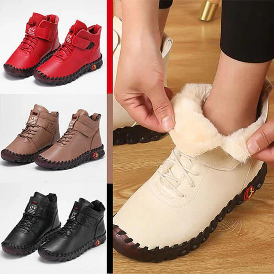 Hoher Schnürstiefel Mit Robuster Sohle R&B