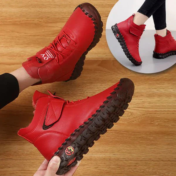 Hoher Schnürstiefel Mit Robuster Sohle R&B